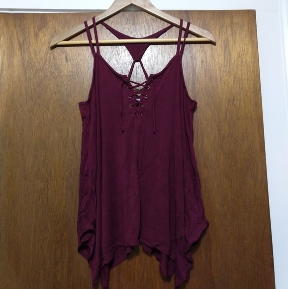 Maurice's lace up tank